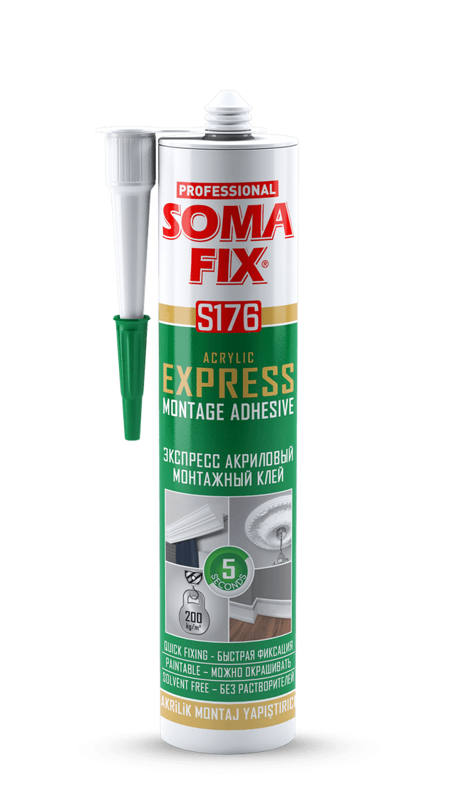 SOMAFIX ACRYLIC EXPRESS MONTAGE ADHESIVE S176